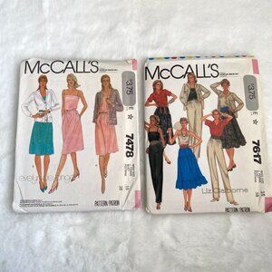2 McCall's Sewing Patterns